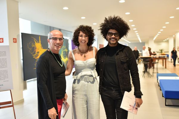 Leo Bahia, Samira Pavesi e Nicolas Soares