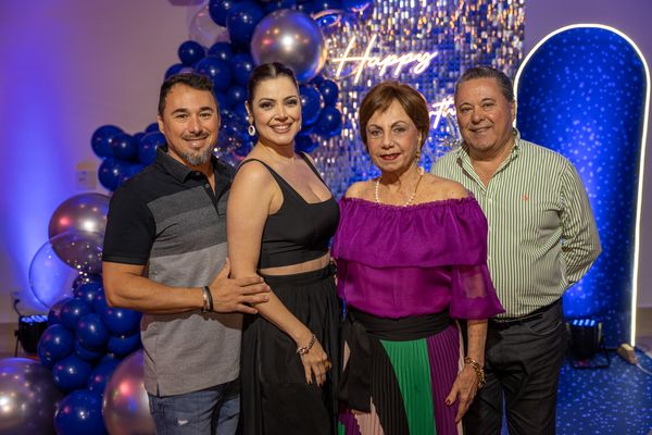 Marcelo e Lili Torres, Alzira e Lamir Quintela Torres