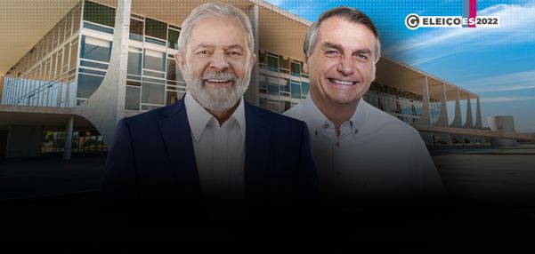 Eleições 2022 - Bolsonaro  e Lula
