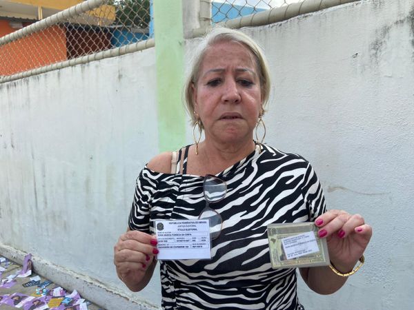 Sônia Maria Fonseca, de 66 anos, votou em Cachoeiro de Itapemirim e reclamou da demora