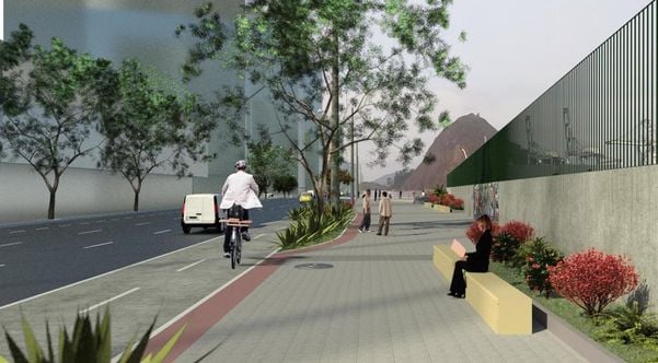 Avenida Beira-Mar em Vitória vai ganhar ciclovia e mirante por Prefeitura de Vitória (PMV)