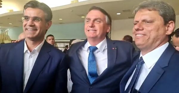 Rodrigo Garcia, Bolsonaro e Tarcísio