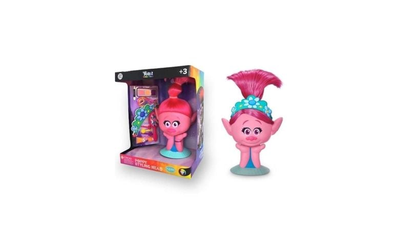 Boneca Poppy Trolls 2 Styling Head Pentear e Maquiar - Pupee