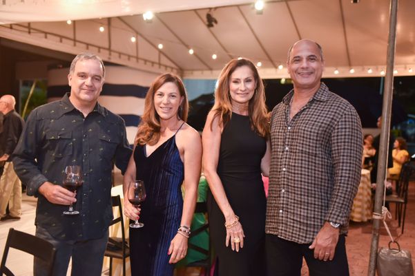 Dudu Pippe e Adriana Aguieiras e Raquel e Fabio Basilio