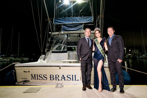 Fabiano Pereira, Mia Mamede e Carlos Moschen