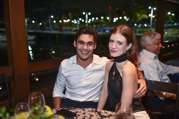 Pedro Chieppe e Bruna Paes