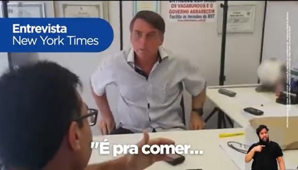 Bolsonaro vai ao TSE contra propaganda em que Lula o relaciona a comer carne humana