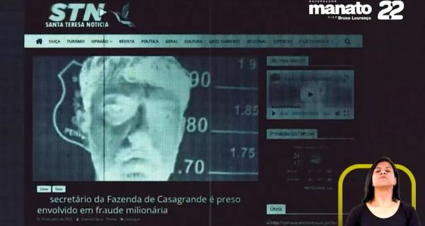 Propaganda de Manato exibe prisão de ex-secretário da Fazenda de Casagrande