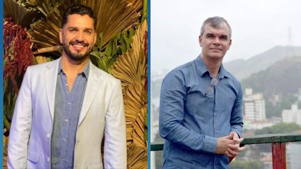 Padre Anderson Gomes (à esquerda) e padre Kelder Brandão: concepções políticas completamente diferentes