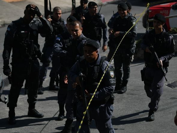 Ação da polícia no bairro Consolação. Foto: Fernando Madeira por Fernando Madeira