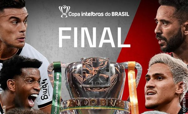 Corinthians e Flamengo se enfrentam pela final da Copa do Brasil