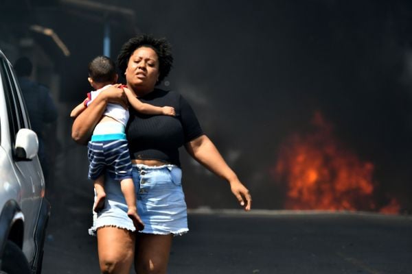 Desespero dos moradores  do bairro Consolação. Foto: Fernando Madeira por Fernando Madeira