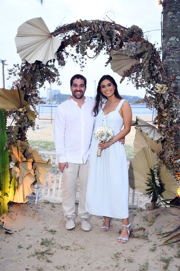 Tamara Raizer e Artur Novaes