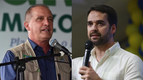 Na disputa do segundo turno para o governo gaúcho, ex-ministro de Bolsonaro fala em "primeira-dama de verdade"; ex-governador chama rival de "pipoqueiro"