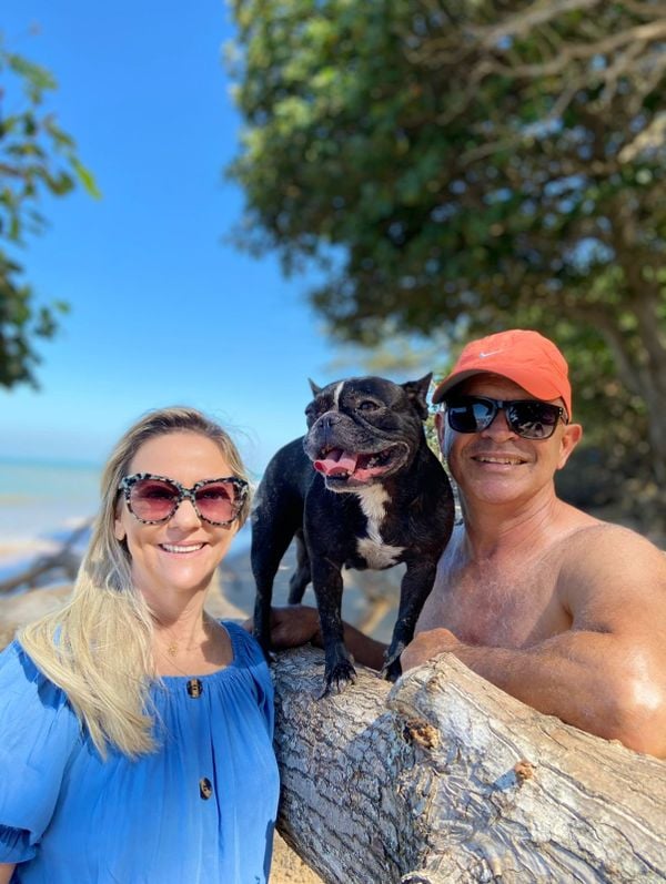 A buldogue aventureira é o xodó da família em Cachoeiro por Arquivo pessoal