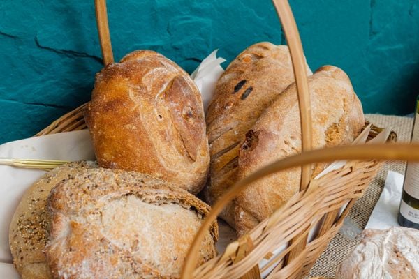 pão de fermentação natural