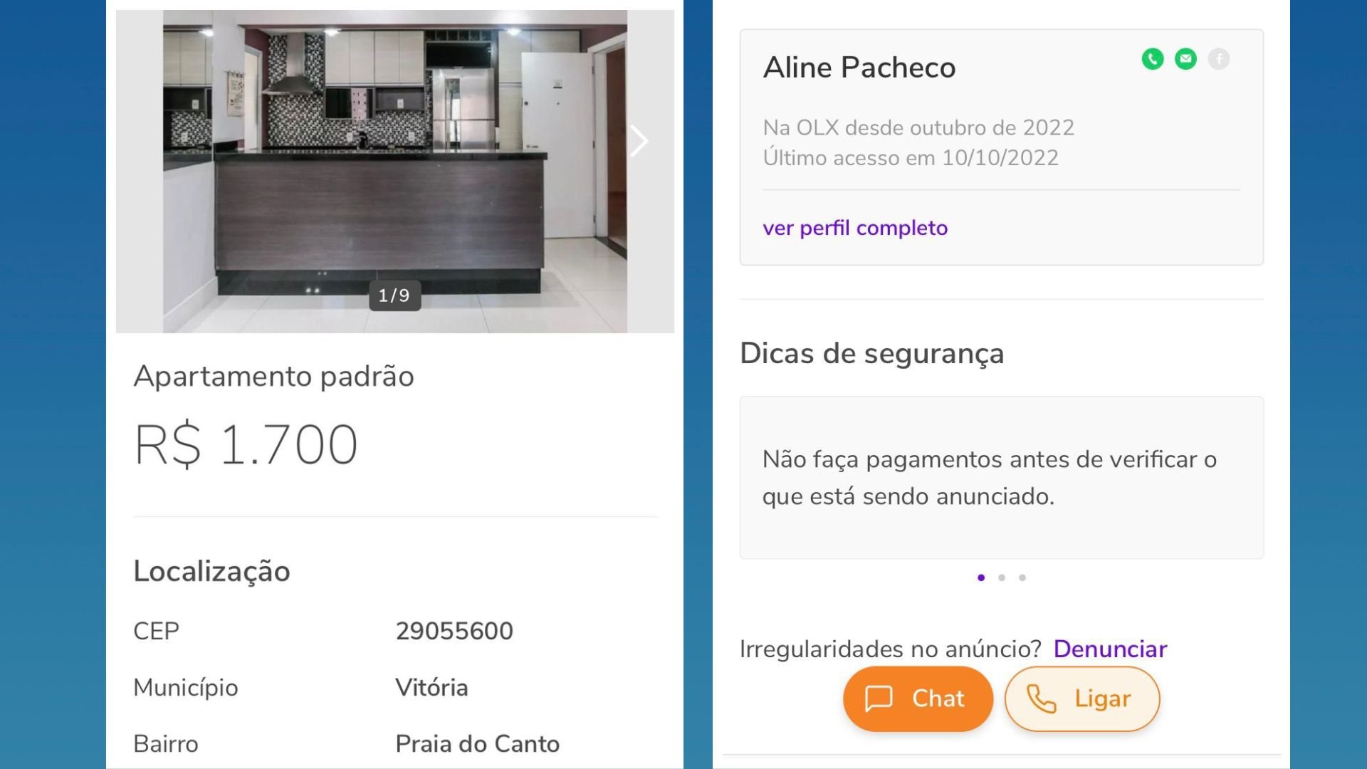 Receba alertas do OLX! 