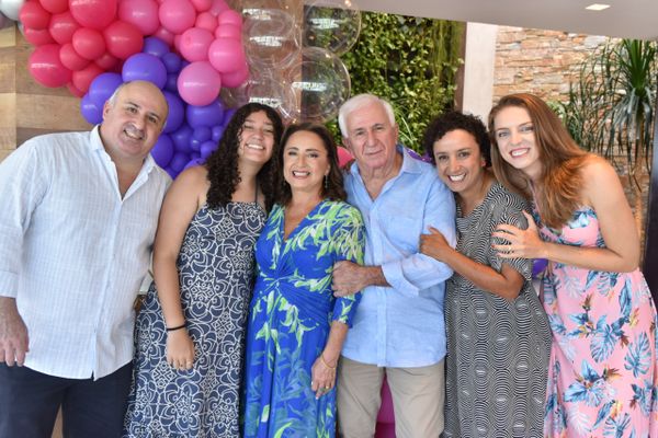 Walter Siquara Jr. Luiza Siquara, Nazaré Neves, Walter Siquara, Erica Neves e Renata Erler
