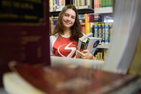 Ana Luíza Flausino, estudante que se prepara para o ENEM