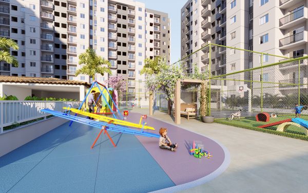Perspectivas do Quattro Residencial Clube  por Monopoly/Divulgação