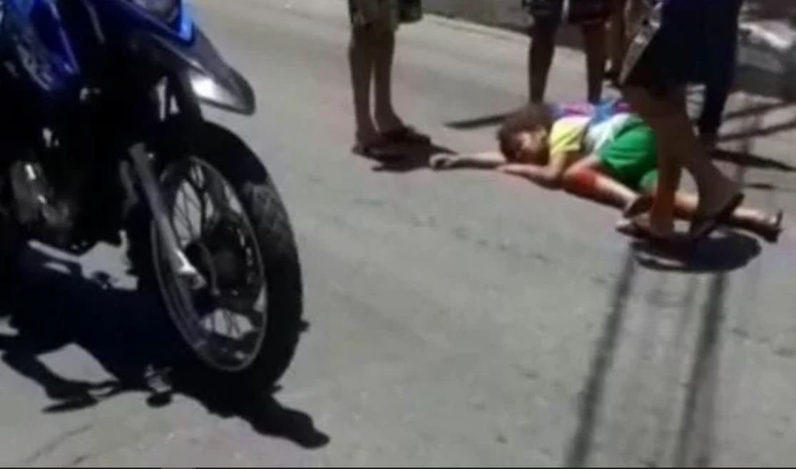 A Gazeta Criança é Atropelada Por Moto Após Sair De Escola Em Cariacica