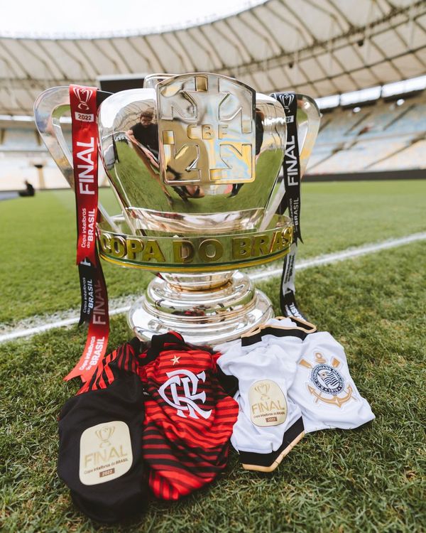 Flamengo e Corinthians fazem a final da Copa do Brasil nesta quarta-feira (19), no Maracanã