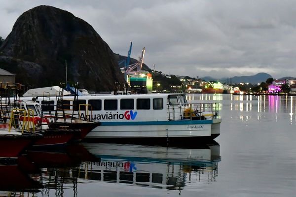 Primeira embarcação do Sistema Aquaviário chega em Vitória