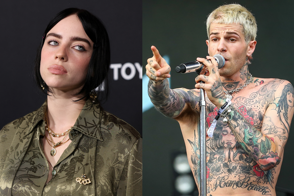 Billie Eilish aparece de mãos dadas com vocalista do The