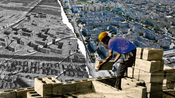 Imagens mostram antes e depois de Coqueiral de Itaparica, em Vila Velha, e suas famosas etapas, que somam mais de 5 mil apartamentos