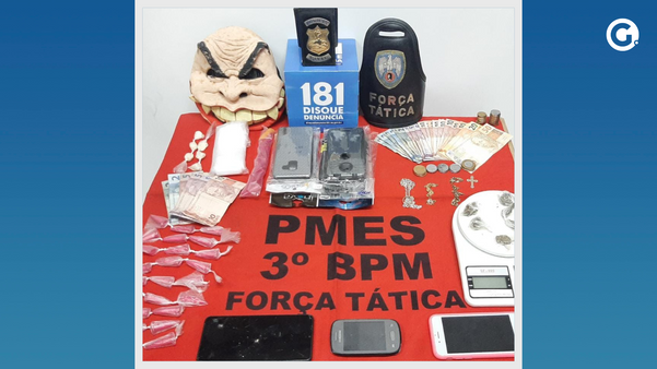 Em combate ao tráfico de drogas, cinco suspeitos são detidos em Alegre