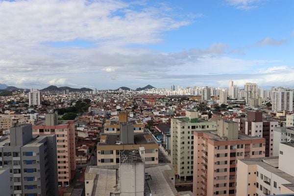 Vista da Praia das Gaivotas, Vila Velha