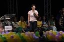 Às vésperas do segundo turno, Michelle Bolsonaro discursa em evento "Mulheres com Bolsonaro", em Vitória(Vitor Jubini/AG)