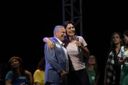 Carlos Manato e Michelle Bolsonaro em evento de campanha em Vitória(Vitor Jubini)