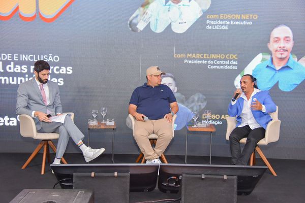 Diego Araújo, Edson Neto e Marcelinho CDC