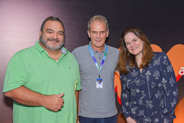 PH Castro, Marcello Moraes e Patrícia Rego