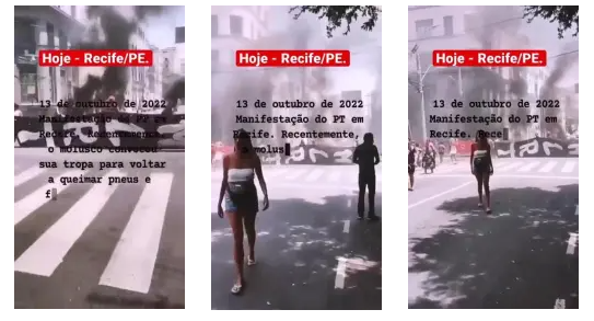 Passando a Limpo: Vídeo mente ao insinuar que protesto em Recife teria sido convocado por Lula