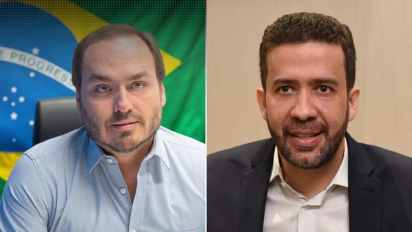 Corregedor-geral diz que Janones e Carlos agem de forma muito similar nas redes sociais e deixou em aberto a possibilidade de suspensão dos perfis