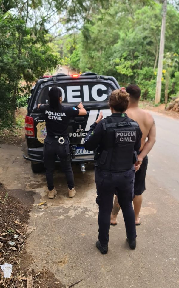 A Polícia Civil prendeu cinco foragidos da justiça em Cachoeiro de Itapemirim por Divulgação \ PC