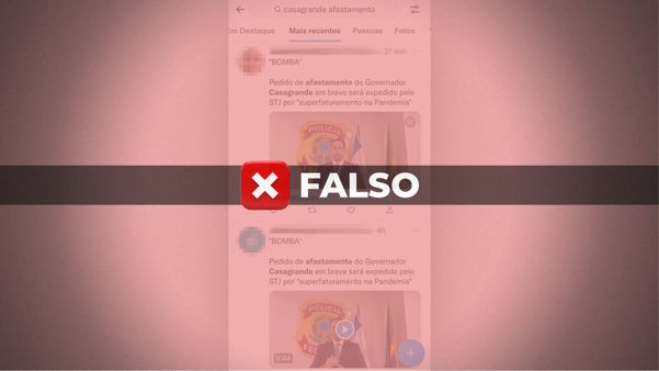 Passando a Limpo: É falso post sobre pedido de afastamento de Casagrande do governo do ES