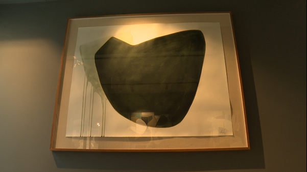 Os quadros são do artista plástico cachoeirense Moacyr Travaglia por Carlos Barros