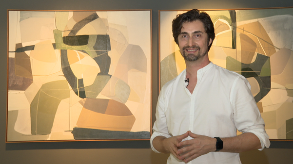 Quadros de artista plástico do ES fazem parte de cenário de novela da Globo