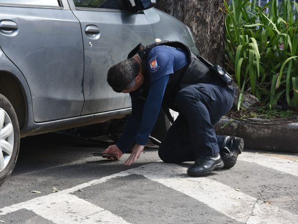Guarda Municipal também está no local onde há a suspeita de uma bomba por Divulgação
