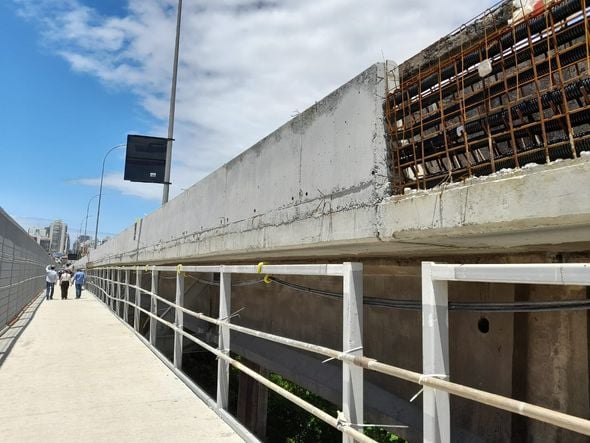 Largura da Terceira Ponte vai aumentar e trecho contará com seis faixas a partir de 2023  por Vinicius Zagoto