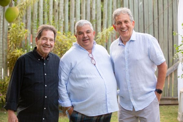 José Luiz Kfuri,  Antônio Alves Benjamim e Otacílio Pedrinha