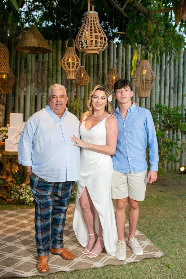 Kamilla e Antônio Alves Benjamim e Arthur