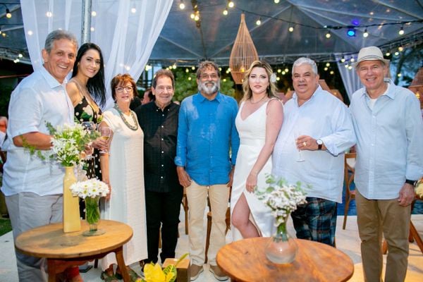 Otacílio Pedrinha e Val Totola, Regina Mesquita, José Luiz Kfuri, Chico Lins, Kamilla e Antônio Alves Benjamim  e Nilson Mesquita