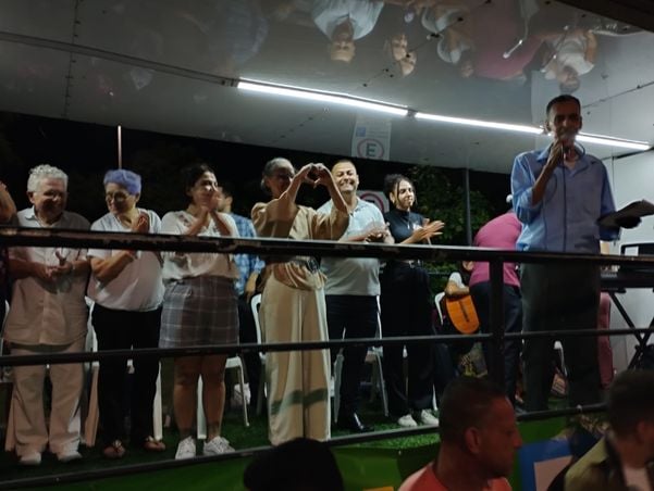 Marina Silva (Rede) defendeu democracia em evento de campanha de Lula (PT) em Vitória