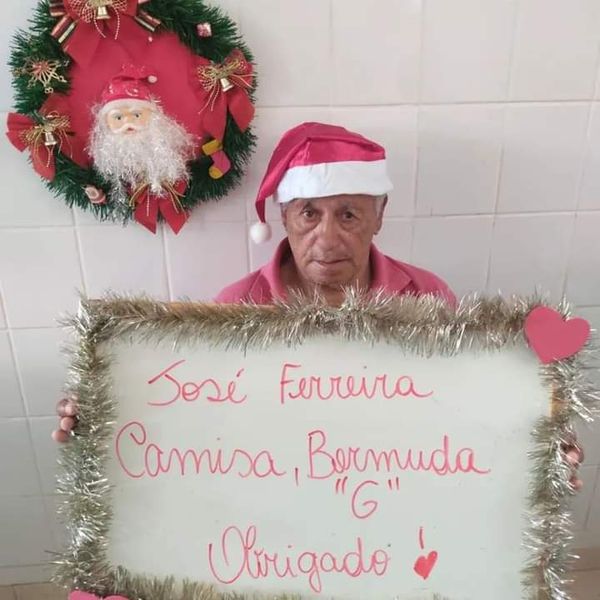 Lista de presentes dos idosos do Lar João 23, em Cachoeiro de Itapemirim por Semear Esperança 