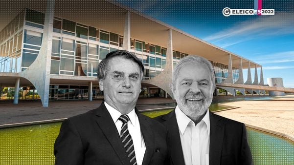 Jair Bolsonaro e Lula disputam a Presidência da República 