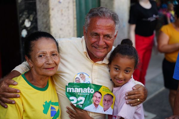 Último dia de campanha de Carlos Manato por Divulgação/Assessoria
